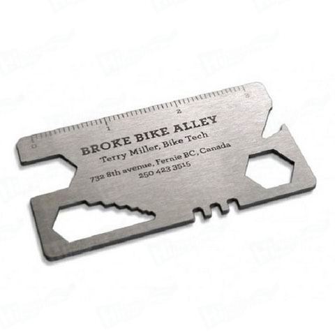 Die Cut Metal Business Cards - Click Image to Close